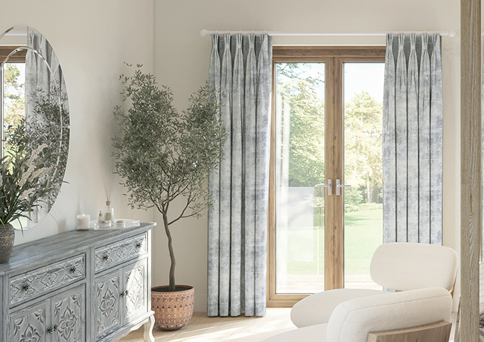 Nebula, Silver Frost - Made to Measure Curtains - Image 3